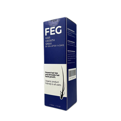 50 mL FEG hair spray  Revitalizing hair spray for healthy hair
